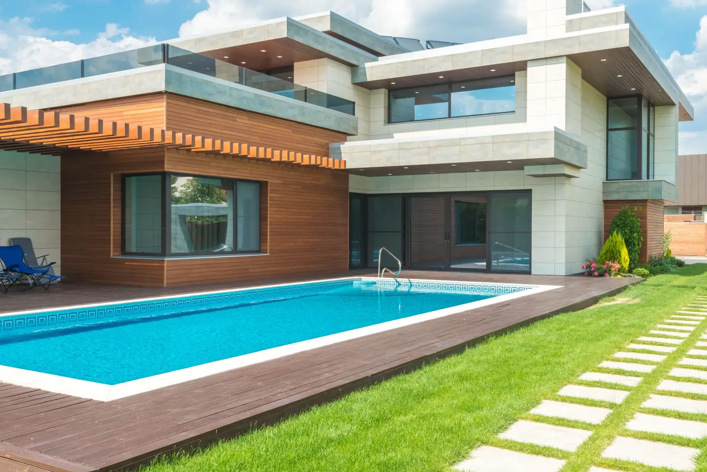 Swimming pool built in Paterson, NSW